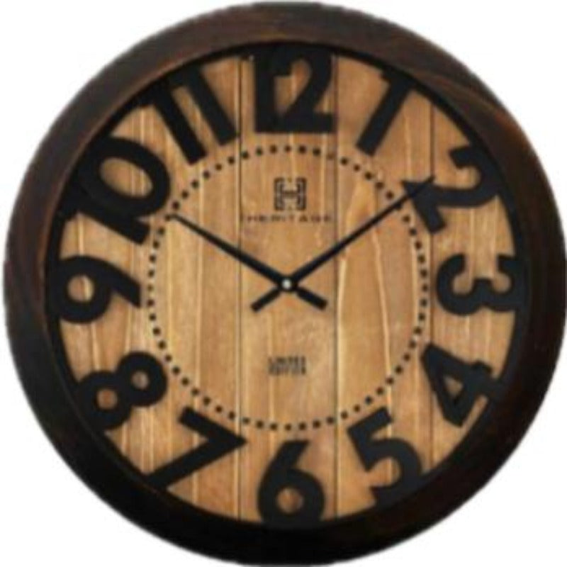 Heritage Wall Clock by JB Saeed Studio