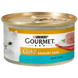 Gourmet Gold Tin Cake with Tuna