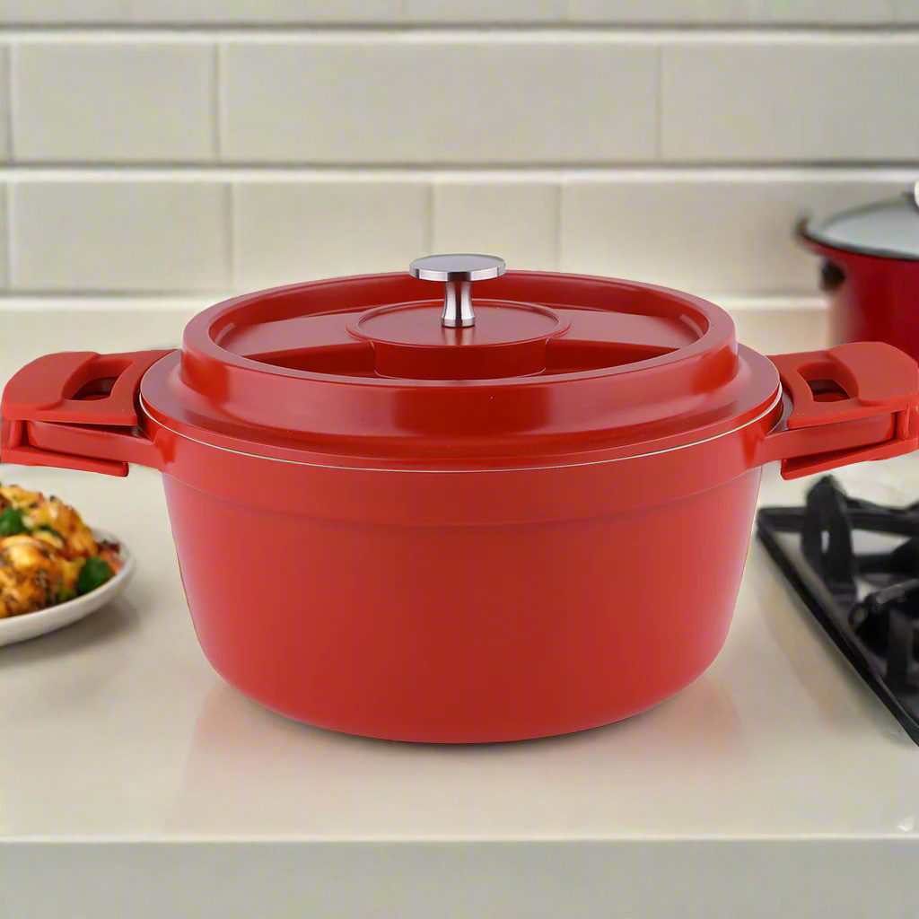 Retro 24 Cm Casserole with Lid