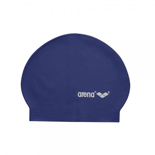 Arena Soft Latex Swimming Cap-Navy