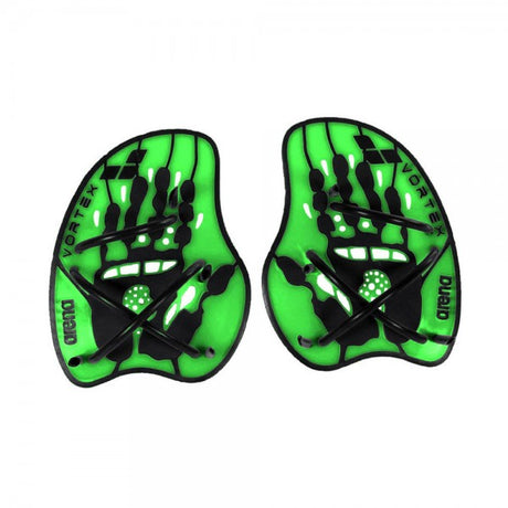 Arena Vortex Evolution Hand Paddles-Lime