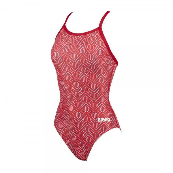 Arena Women's Kikko Swimming Suit-Red