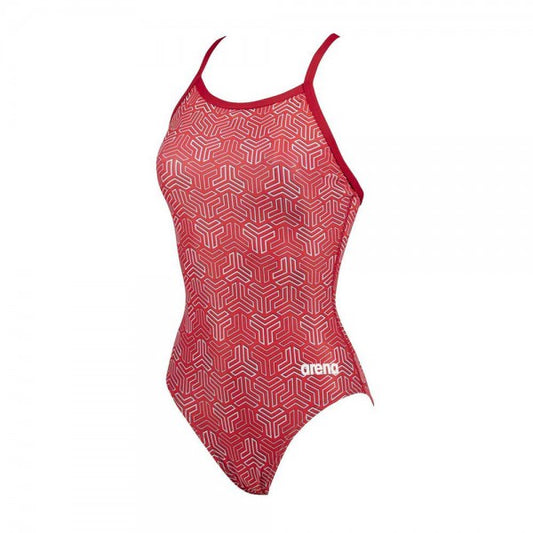 Arena Women's Kikko Swimming Suit-Red