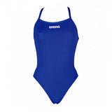 Arena Women's Solid Light Tech High Swimming Suit-Royal