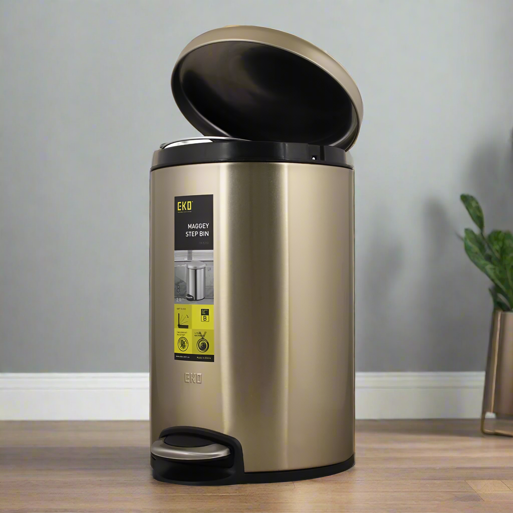 Eko Step Bin 12L Gold Maggy