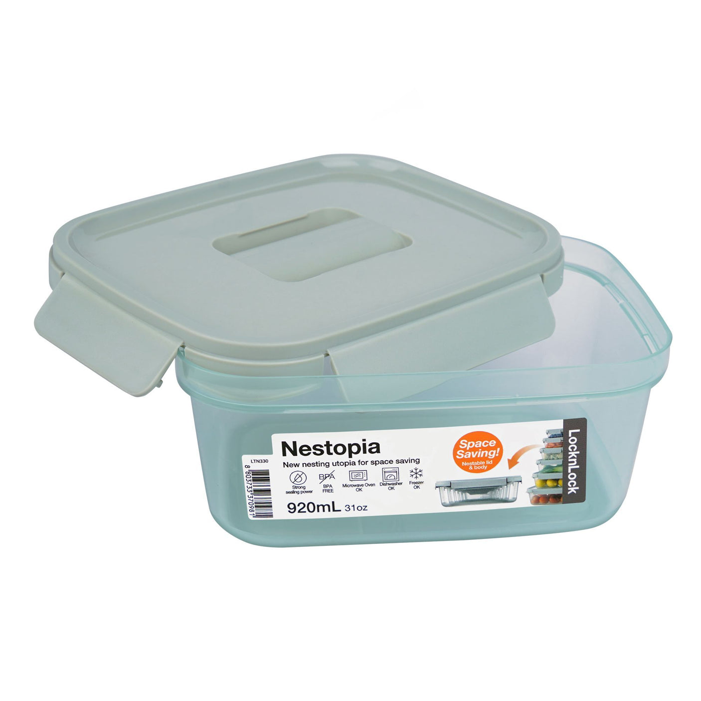 Rectangular Nestophia Container 920ml