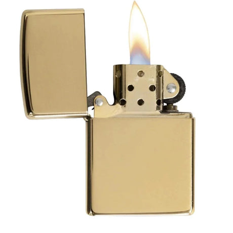 Zippo High Polish Brass Armor Heavy 