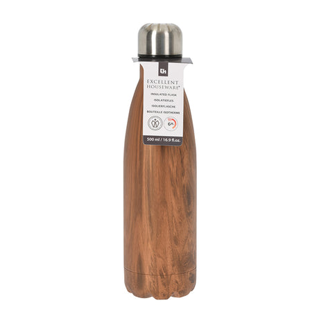 Vacuum Flask Burl Wood 500ml