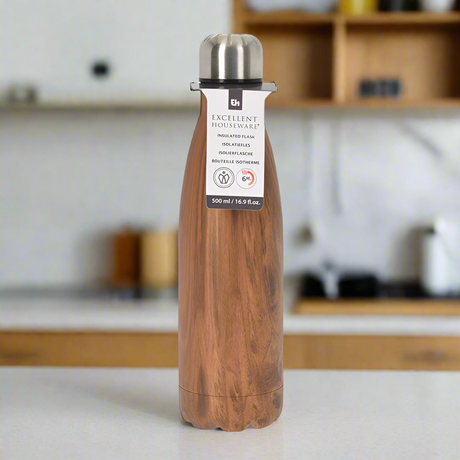 Vacuum Flask Burl Wood 500ml