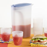 Bama 2Ltr Pitcher Set with 6 Glasses