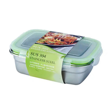 Square Food Container SS 1800ml