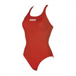 Arena Women's Solid Swim Pro Swimming Suit-Red