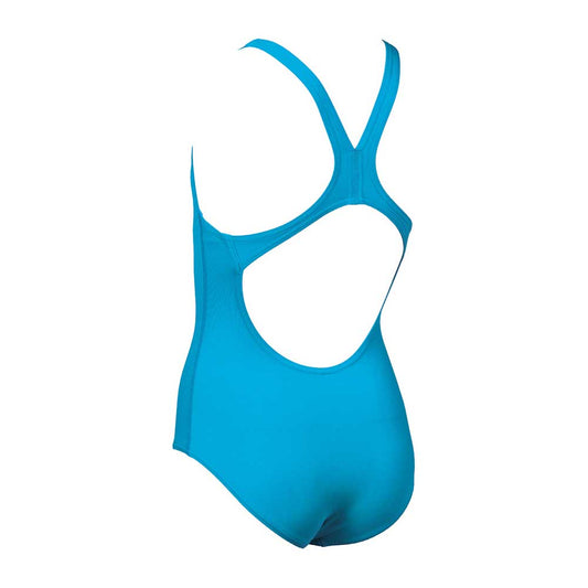 Arena Girls Solid Swim Pro JR Swimming Suit-Turquoise