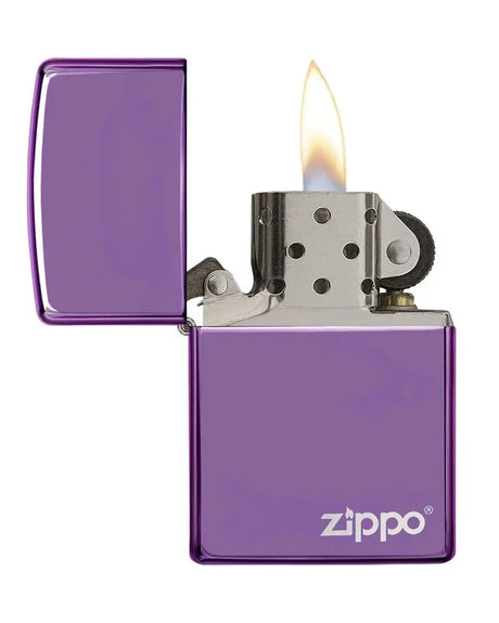 Zippo Purple Lasered