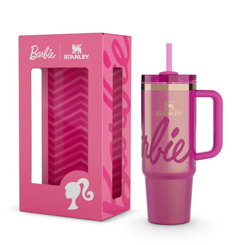 Stanley Barbie Icon Quencher Tumbler Pink Gold 1.18L