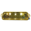 Single Long Tray Gold