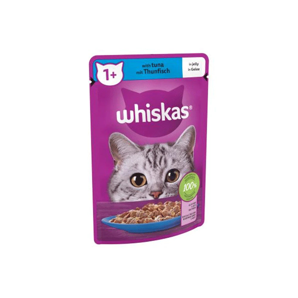 Whiskas Sachet Tuna Jelly 85gm (Pack of 28)