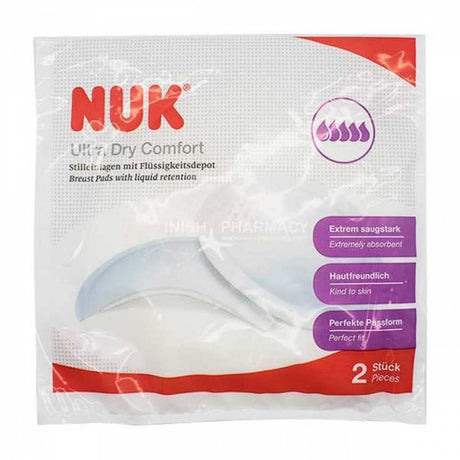 Nuk Ultra Dry Comfort Breast Pads 2/Bag