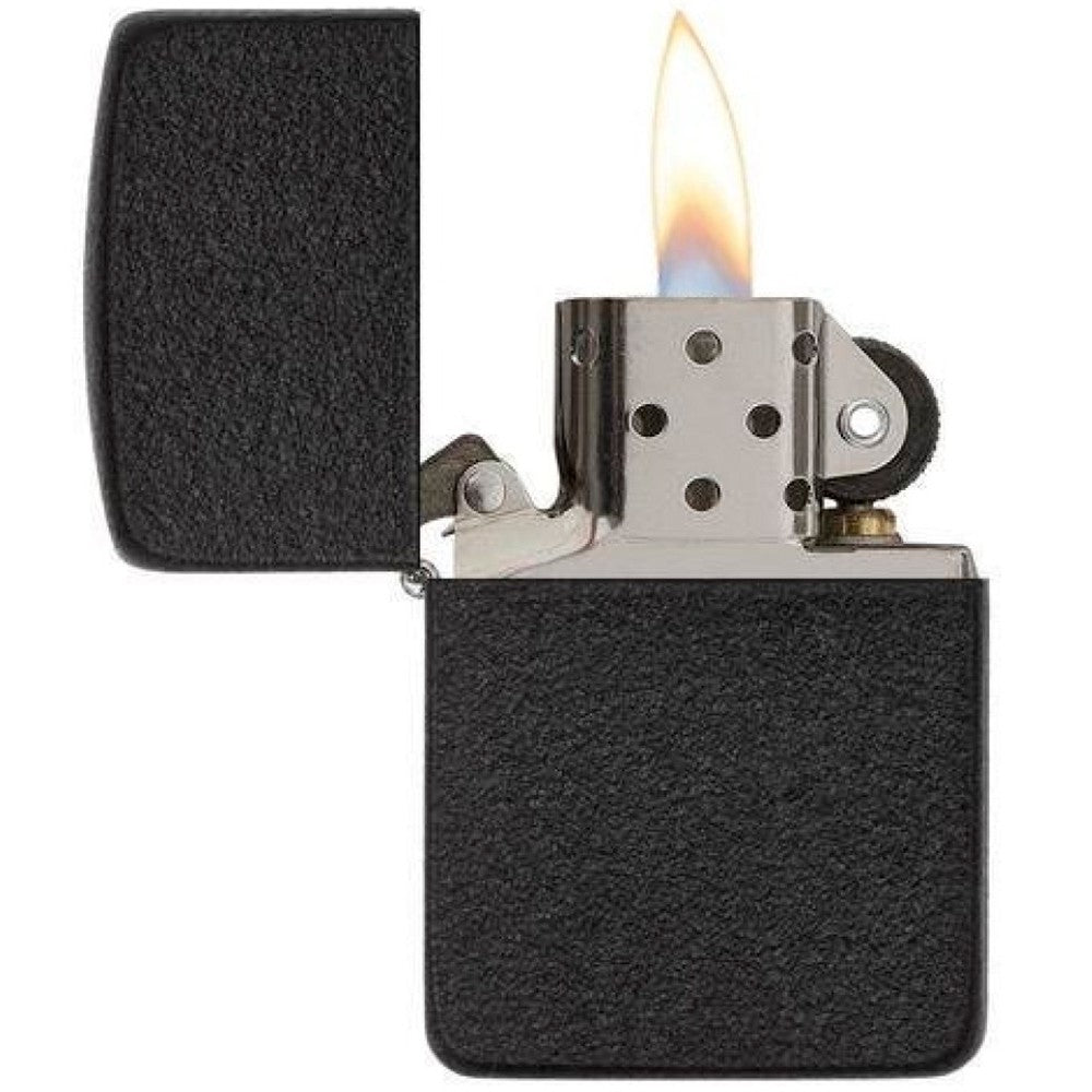 Zippo Black Crackle