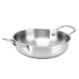 Stainless Steel Ramen Pan Silver 28cm