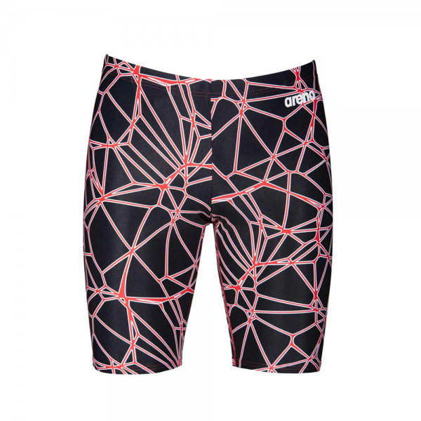 Arena Men's Carbonics Pro Jammers- Black & Red