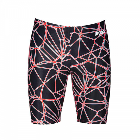 Arena Men's Carbonics Pro Jammers- Black & Red