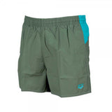 Arena Men's Bywayx BiColor Swimming Trunks-Army & Martinica