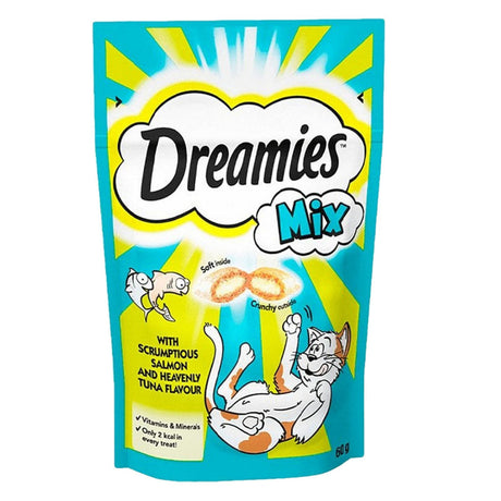 Dreamies Cat Treat Salmon Tuna 60g