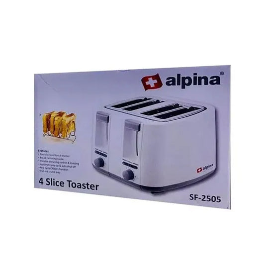 4 Slice Cool Touch Toaster 1300W