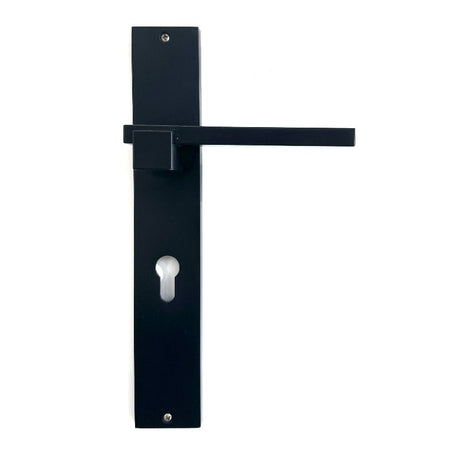 Handle on Plate Plus Line Black