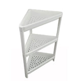 Corner Rack 3 Levels Black