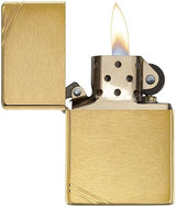 Zippo Vintage BR/ FIN. Brass