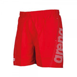 Arena Men's Fundamental Logo Boxers-Red & White