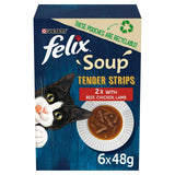 Felix Soup Strips Farm 48g (Pack of 48)