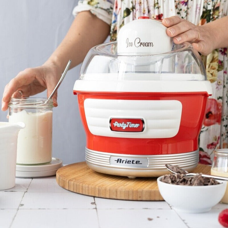 Ice Cream Maker Red