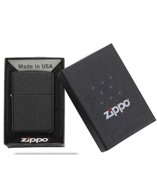 Zippo Black Crackle