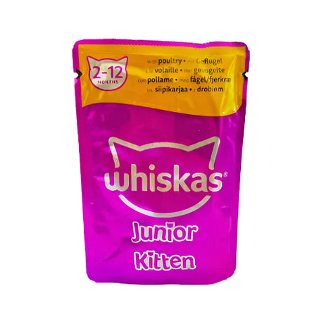 Whiskas 2-12m Kitten - Poultry In Jelly 85g