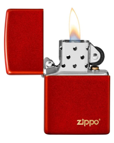 Zippo Metallic Red