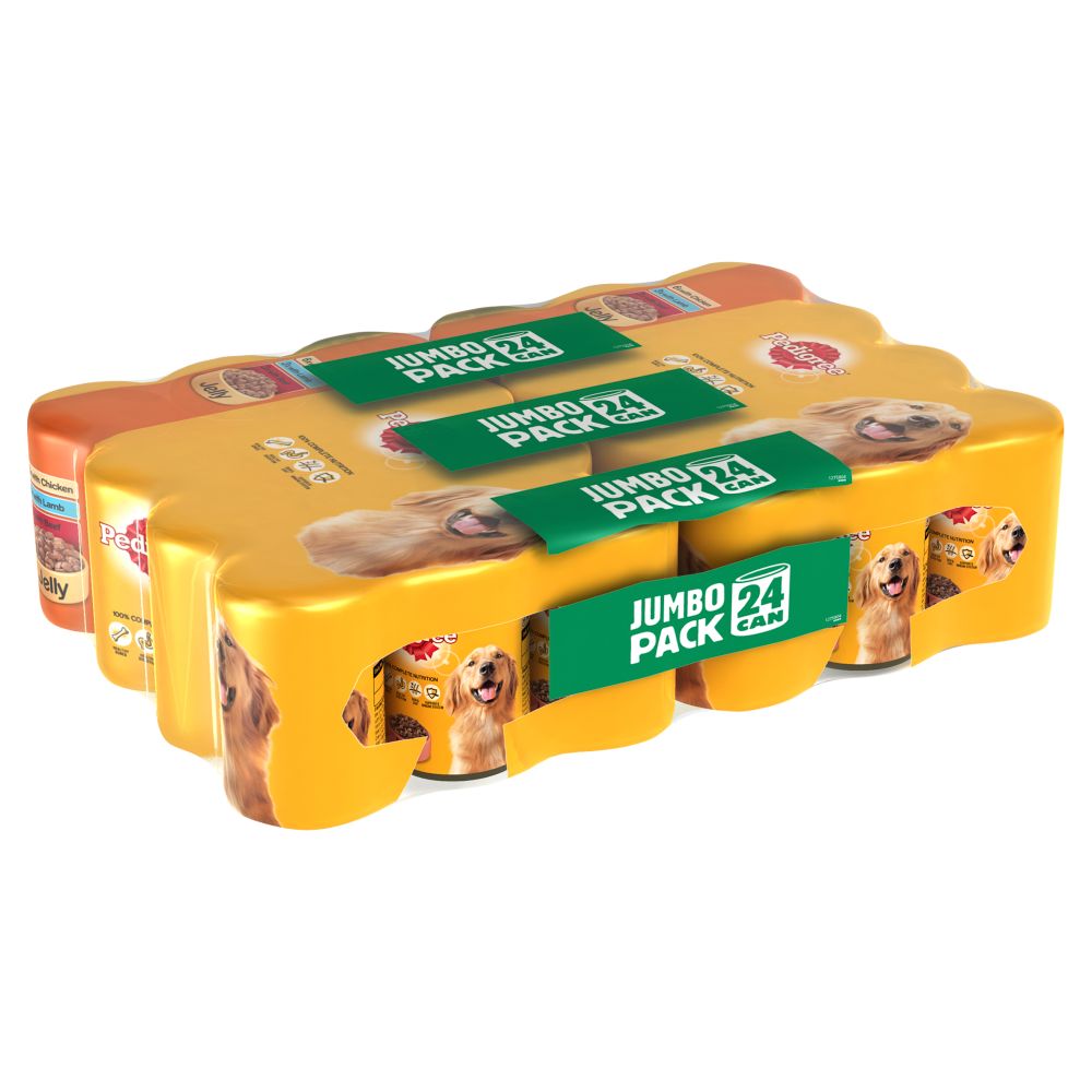 Pedigree Tin Mix Jelly 385gm (Pack of 24)