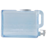 Plastic Beverage Container Transparent Blue 4.7L