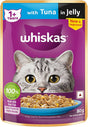 Whiskas Tuna Jelly 1+, 80gm (Pack of 28)