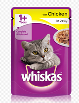 Whiskas Chicken Jelly 1+, 80gm (Pack of 28)