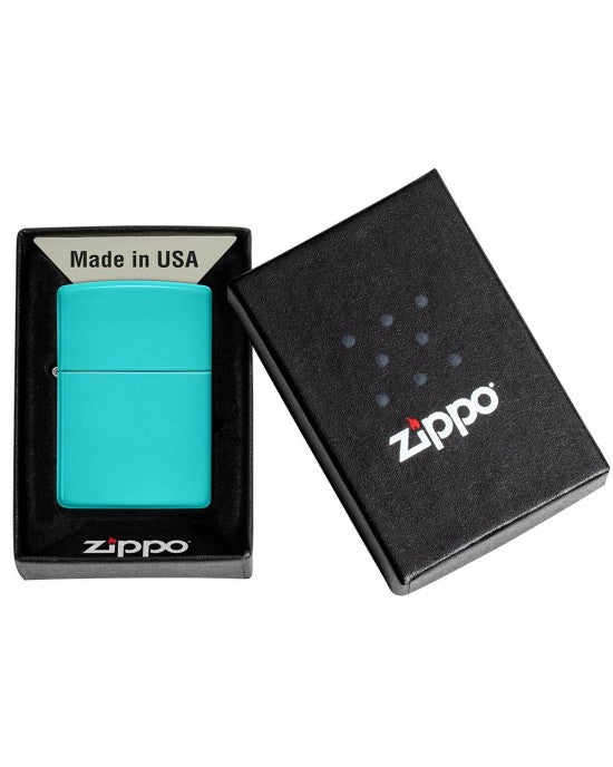 Zippo Regular Flat Turquoise