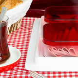 Breakfast Set Red & White