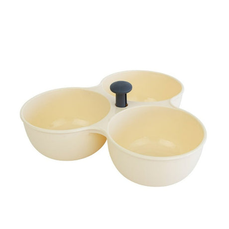 3-Division Snack Serving Bowl