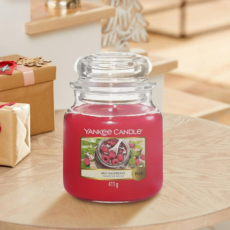 Yankee Scented Candle "Red Raspberry" 411gm