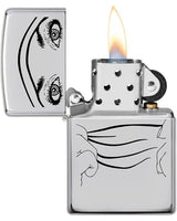 Zippo Eyes Design