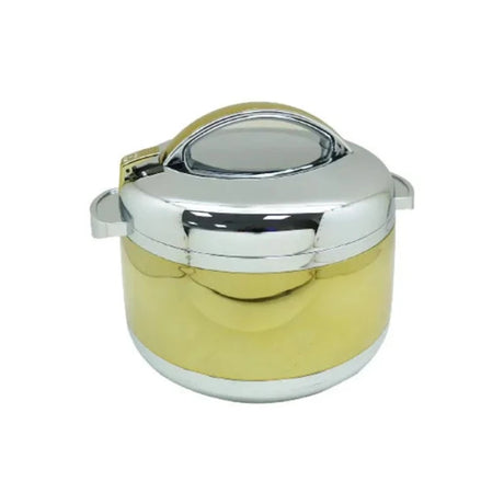 4 Ltr Gold Silver Hotpot