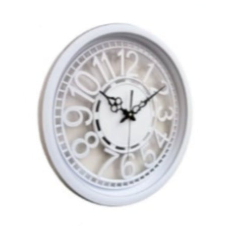 Heritage Wall Clock Cambridge White