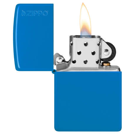 Zippo Regular Sky Blue Matte